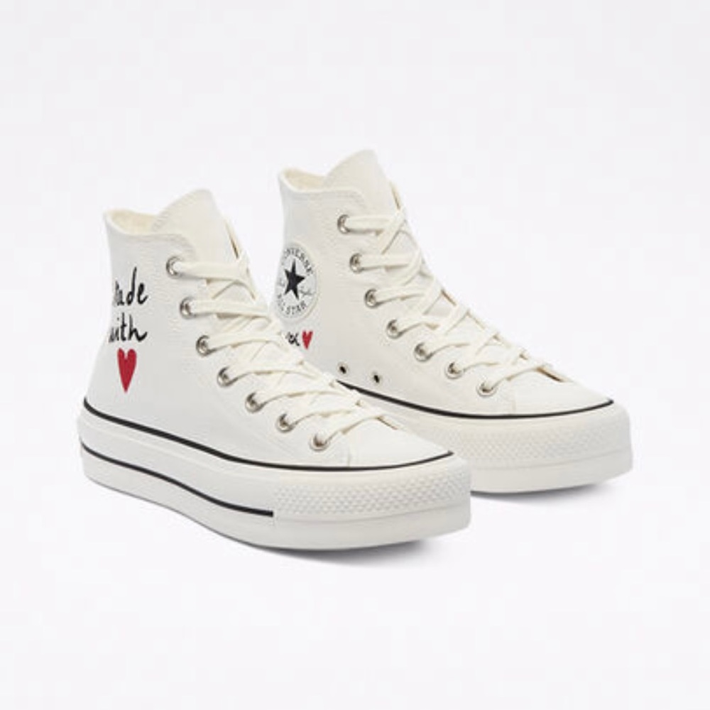 CONVERSE - “Made With Love” High Top Platform Sneaker